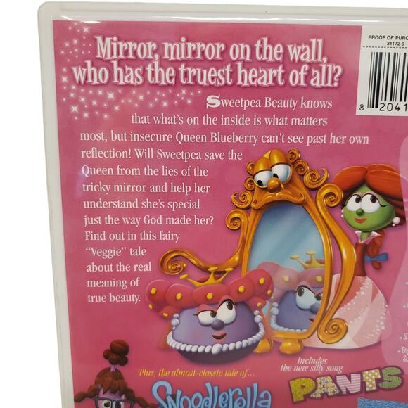 VeggieTales Sweetpea Beauty Girls after Gods Own Heart Christan Childrens Movies - Picture 4 of 10